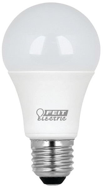 Feit Electric A800/830/10KLED/10 LED Bulb, General Purpose, A19 Lamp, 60 W Equivalent, E26 Lamp Base, Warm White Light [SKU: ORG7184401]