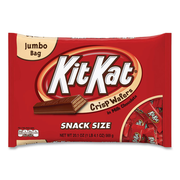 Snack Size, Crisp Wafers in Milk Chocolate, 20.1 oz Bag, Delivered in 1-4 Business Days [SKU: GRR24600011]