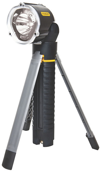 STANLEY 95-112B Tripod Flashlight, AA Battery, LED Lamp, 30 Lumens Lumens, 246 ft Beam Distance, 41 hr Run Time, Black [SKU: ORG7968852]