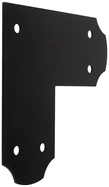 National Hardware N800-015 PGT Pipe Grip Tie, 11-1/4 in L, 11-1/4 in W, Steel, Storm Shine Powder-Coated [SKU: ORG2051753]