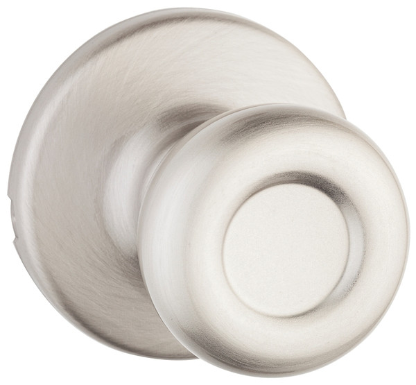 Kwikset 488T-15 CP Dummy Door Knob, 1-7/8 in Dia Knob, Satin Nickel [SKU: ORG7020068]