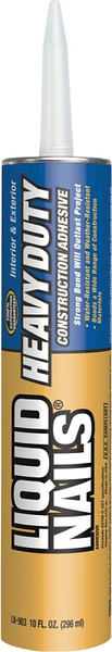 Liquid Nails LN-903-10 oz Construction Adhesive, Tan, 10 oz Cartridge [SKU: ORG8596967]