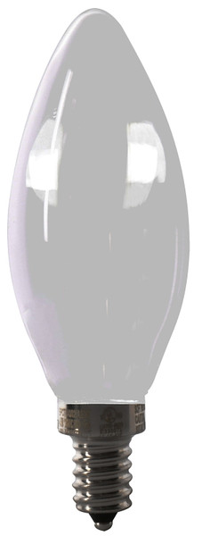 Feit Electric BPCTF40950CAFIL/2 LED Light Bulb, Decorative, 40 W Equivalent, Candelabra Lamp Base, Dimmable, Frosted [SKU: ORG7610876]