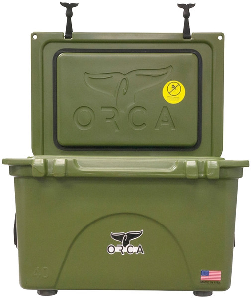 ORCA ORCG040 Cooler, 40 qt Cooler, Green, Up to 10 days Ice Retention [SKU: ORG5280094]