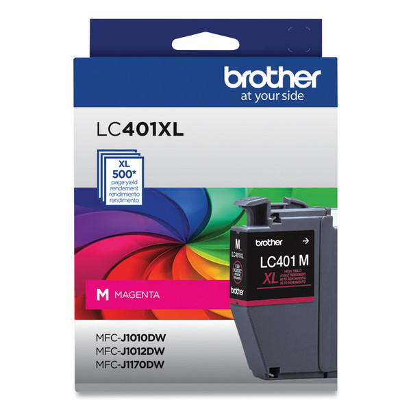 LC401XLMS High-Yield Ink, 500 Page-Yield, Magenta [SKU: BRTLC401XLMS]