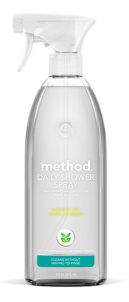 method 1390 Shower Cleaner, 28 oz, Liquid, Pleasant, Colorless/Translucent [SKU: ORG8588972]