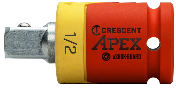 Crescent APEX eSHOK-GUARD Series CAEAD332 Socket Isolator Extension, 1/2 in Drive, Square Drive, 2-5/8 in L [SKU: ORG7411499]
