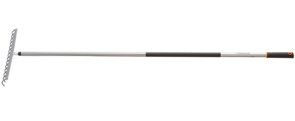 FISKARS 335510-1001 Garden Rake, 14 -Tine, Steel Tine [SKU: ORG9181116]