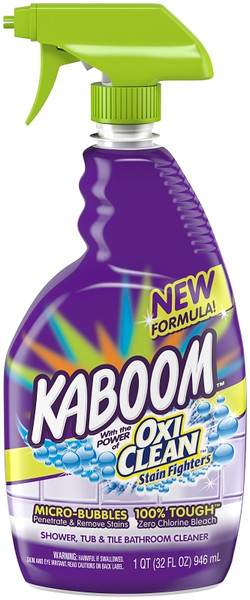 KABOOM 35015 Tub and Tile Cleaner, 32 oz Bottle, Liquid [SKU: ORG3265220]