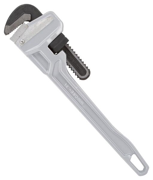 Vulcan JL40140 Pipe Wrench, 38 mm Jaw, 14 in L, Serrated Jaw, Aluminum, Powder-Coated, Heavy-Duty Handle [SKU: ORG5329818]