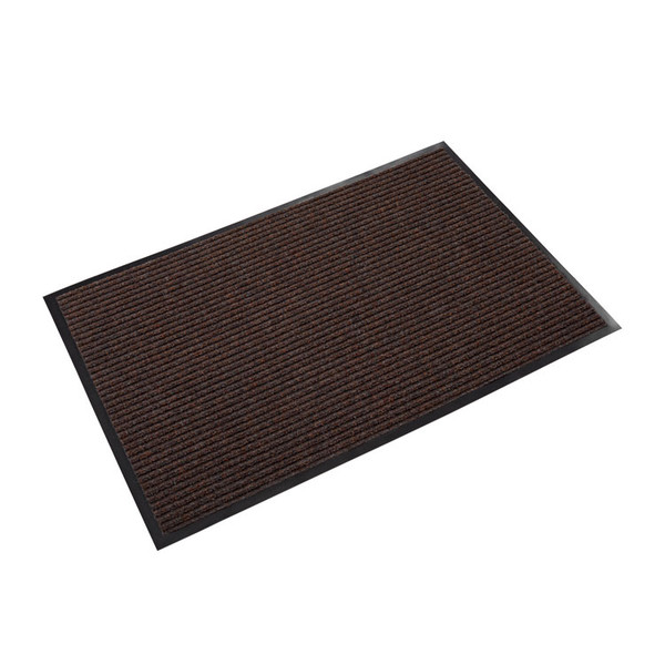 Needle Rib Wipe and Scrape Mat, Polypropylene, 36 x 60, Brown [SKU: CWNNR0035BR]