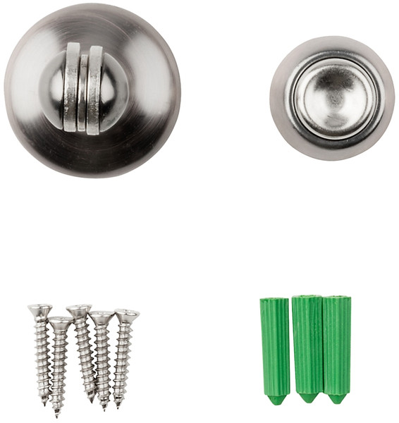 National Hardware N337-162 Magnetic Rigid Door Stop, 3 in Projection, Zinc, Antique Bronze [SKU: ORG7371701]