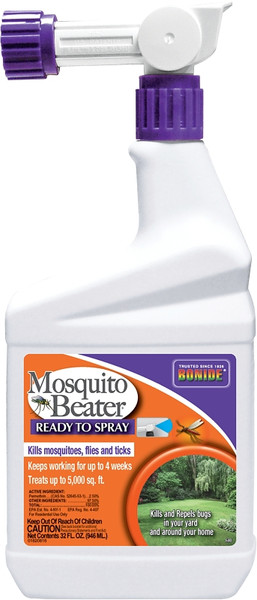 Bonide 680 Mosquito Beater, Liquid, Spray Application, 1 qt [SKU: ORG6645451]