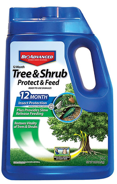 BayerAdvanced 701910A Tree and Shrub Feed, Granular, 10 lb Bottle [SKU: ORG2860252]