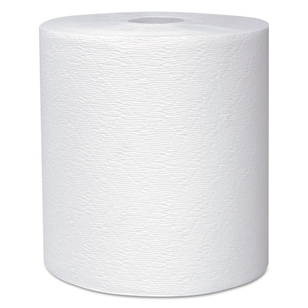 Hard Roll Paper Towels with Premium Absorbency Pockets, 8" x 600 ft, 1.75" Core, White, 6 Rolls/Carton [SKU: KCC50606]