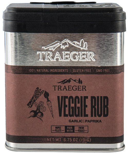Traeger SPC182 Veggie Rub, 5.5 oz Tin [SKU: ORG5538327]