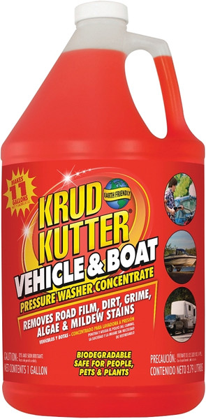 KRUD KUTTER VB014 Vehicle and Boat Cleaner, Liquid, Mild, 1 gal Bottle [SKU: ORG0428243]