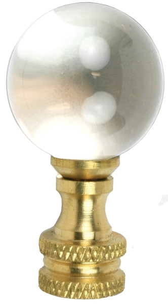 Jandorf 60112 Ball Finial, Glass [SKU: ORG3404449]