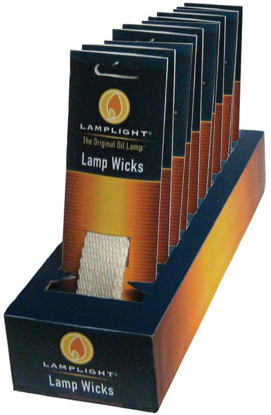 Lamplight 99963 Flat Lamp Wick, Cotton, For: Oil Lamps [SKU: ORG1495969]