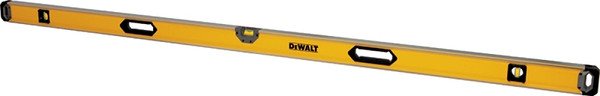 DeWALT DWHT43079 Box Beam Level, 78 in L, 3-Vial, Magnetic, Aluminum, Black/Yellow [SKU: ORG2520872]