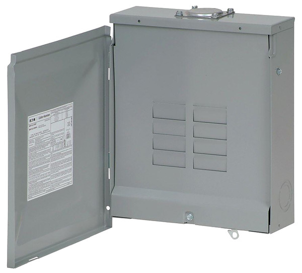 Cutler-Hammer BR BR612L125RP Load Center, 125 A, 6 -Space, 12 -Circuit, Main Lug, NEMA 3R Enclosure, Plug Mounting [SKU: ORG6799894]