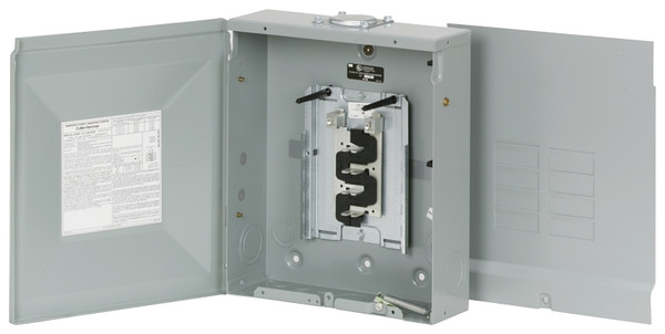 Cutler-Hammer BR BR816L125RP Load Center, 125 A, 8 -Space, 16 -Circuit, Main Lug, NEMA 3R Enclosure, Plug Mounting [SKU: ORG6799902]