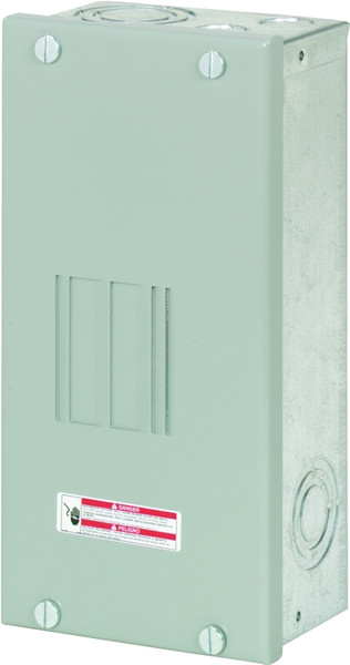 Cutler-Hammer BR BR24L70FP Load Center, 70 A, 2 -Space, 4 -Circuit, Main Lug, NEMA 1 Enclosure, Flush Mounting [SKU: ORG6801021]