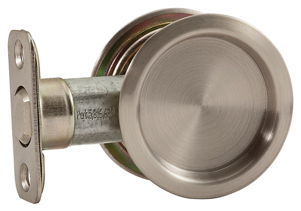 National Hardware V1952 Series N350-322 Pocket Door Pull, Steel, Satin Nickel [SKU: ORG7178106]