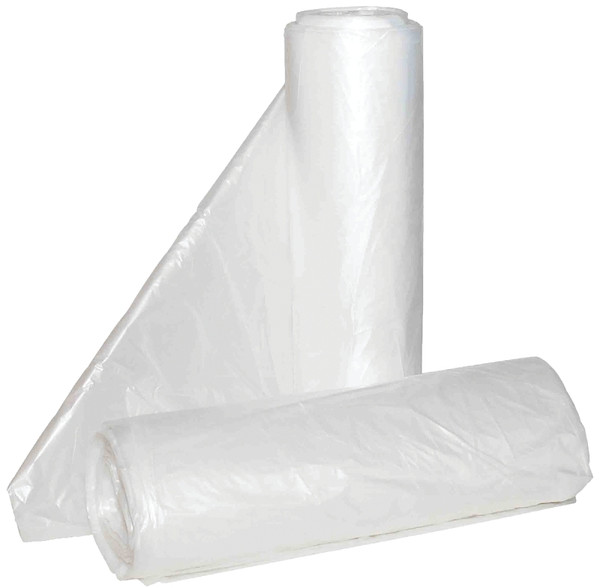 ALUF PLASTICS Hi-Lene HCR-434816C Anti-Microbial Can Liner, 43 x 48 in, 56 gal Capacity, HDPE, Clear [SKU: ORG3275831]