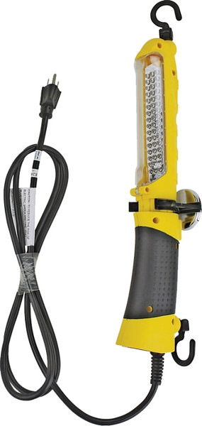 PowerZone ORTLLED48606 Drop Light, 120 V, 6 ft L Cord, Yellow [SKU: ORG3039534]