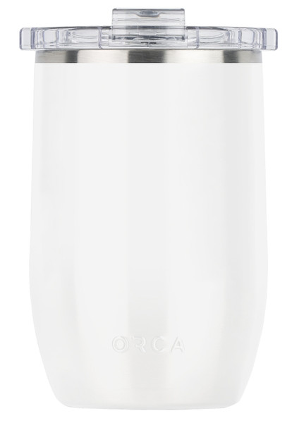 ORCA VIN12PE Wine Glass, 12 oz Capacity, Stainless Steel, Pearl, Dishwasher Safe: Yes [SKU: ORG7870652]
