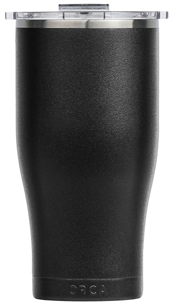 ORCA Chaser Series ORCCHA27BK/CL Tumbler, 27 oz Capacity, Stainless Steel, Black, Insulated [SKU: ORG5280359]