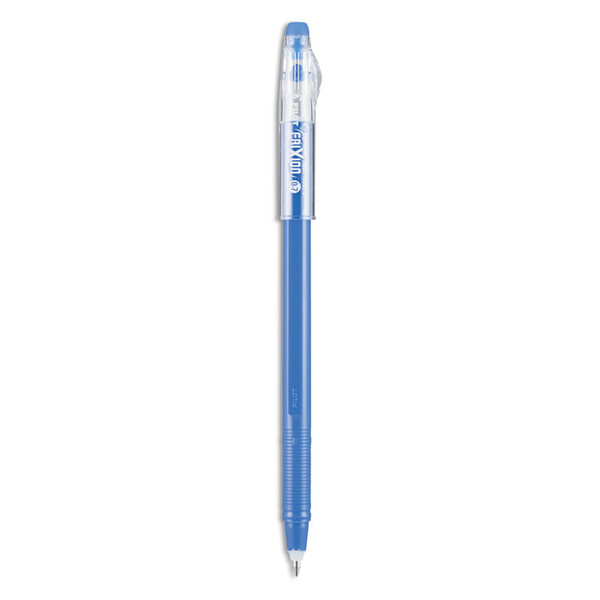 FriXion ColorSticks Erasable Gel Pen, Clipless Stick, Fine 0.7 mm, Blue Ink, Blue Barrel, Dozen [SKU: PIL32466]