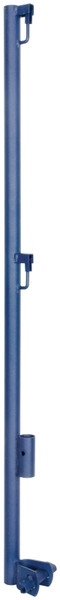 METALTECH M-MGPUSL Guard Rail Post, Steel, Powder-Coated [SKU: ORG1636430]