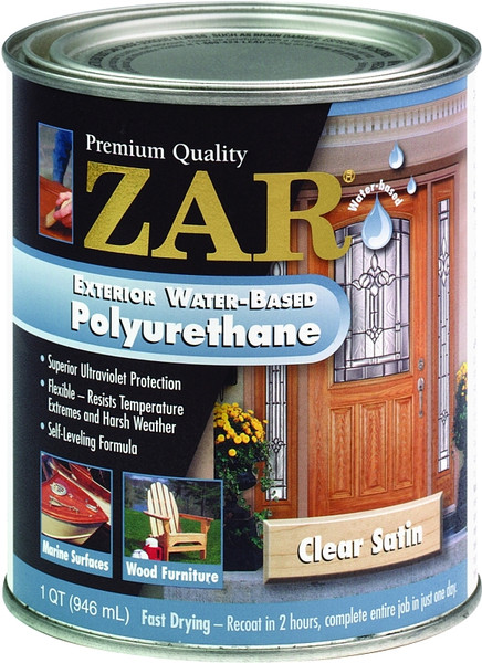 ZAR 32712 Polyurethane, Liquid, Amber, 1 qt, Can [SKU: ORG7192297]