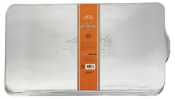 Traeger BAC520 Drip Tray Liner, Aluminum, Silver, For: Pro Series 780 Grill [SKU: ORG5537857]