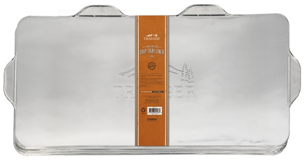 Traeger BAC515 Drip Tray Liner, Aluminum, Silver, For: Timberline 1300 Gen 1 and Gen 2 Grill [SKU: ORG5538491]