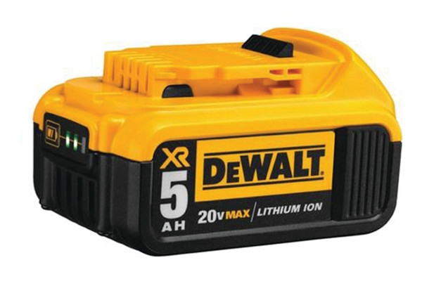 DeWALT DCB205 Battery Pack, 20 V Battery, 5 Ah [SKU: ORG2309763]