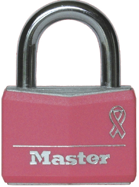 Master Lock 146D Padlock, Keyed Different Key, 1/4 in Dia Shackle, 7/8 in H Shackle, Steel Shackle, Aluminum Body [SKU: ORG3061348]