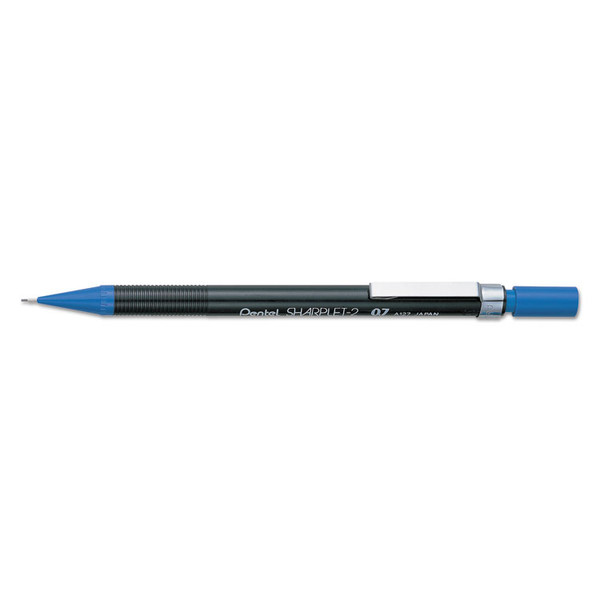 Sharplet-2 Mechanical Pencil, 0.7 mm, HB (#2.5), Black Lead, Dark Blue Barrel [SKU: PENA127C]