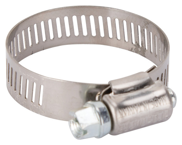 ProSource HCRAN20 Interlocked Hose Clamp, Stainless Steel, Stainless Steel [SKU: ORG2695872]