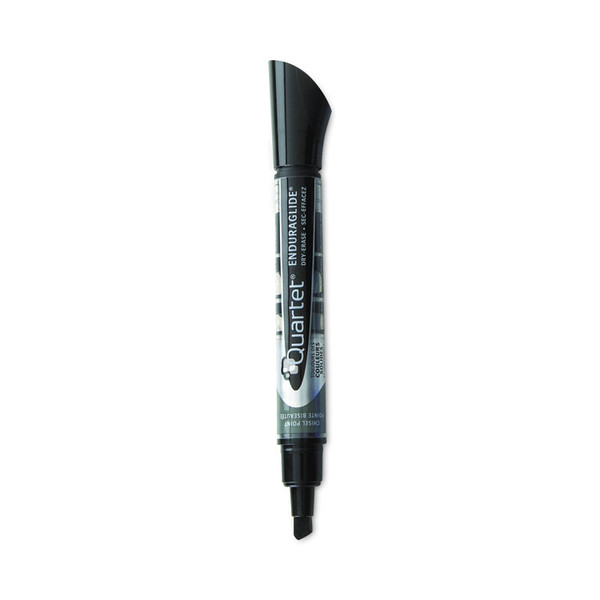 EnduraGlide Dry Erase Marker, Broad Chisel Tip, Black, Dozen [SKU: QRT50012M]