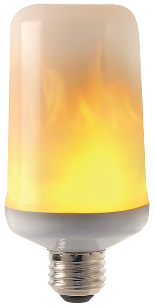 Feit Electric C/FLAME/LED LED Bulb, Specialty, T60 Lamp, E26 Lamp Base, White, Warm White Light, 1500 K Color Temp [SKU: ORG9989450]