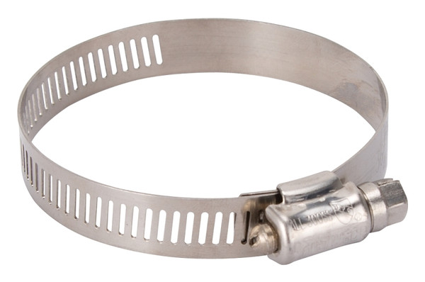 ProSource HCRSS40 Interlocked Hose Clamp, Stainless Steel, Stainless Steel [SKU: ORG8397390]