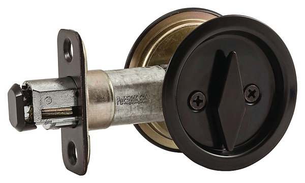 National Hardware V1954 Series N350-355 Door Latch, Pocket Latch, Steel, Oil-Rubbed Bronze [SKU: ORG7178130]