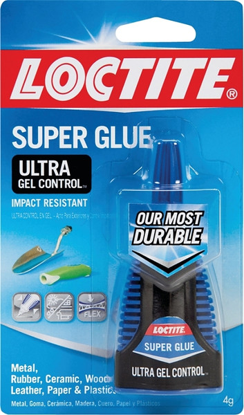 Loctite 1363589 Ultra Glue Gel, Gel, Irritating, Clear, 4 g Bottle [SKU: ORG0060814]