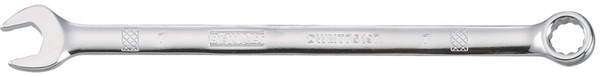 DeWALT DWMT75197OSP Combination Wrench, Metric, 7 mm Head, 5-3/32 in L, 12-Point, Chrome, Comfort-Grip Handle [SKU: ORG7517329]