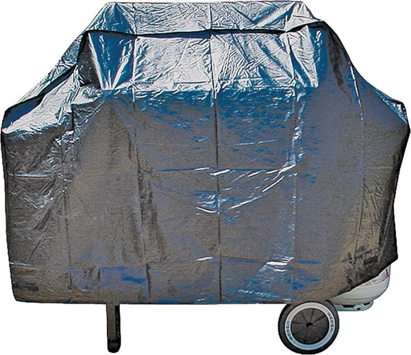 Omaha Grill Cover, 20 in W, 34 in H, Vinyl, Black [SKU: ORG1465392]
