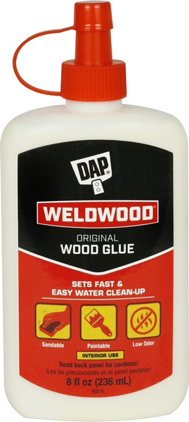 WELDWOOD 7079800497 Multi-Purpose Glue, Yellow, 8 fl-oz Bottle [SKU: ORG8301541]
