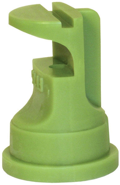 GREEN LEAF FT 7.5 6PK Flood Nozzle, Polyoxymethylene, Green, For: Y8253051 Series Round Cap, Lechler Spray Tip [SKU: ORG1942226]